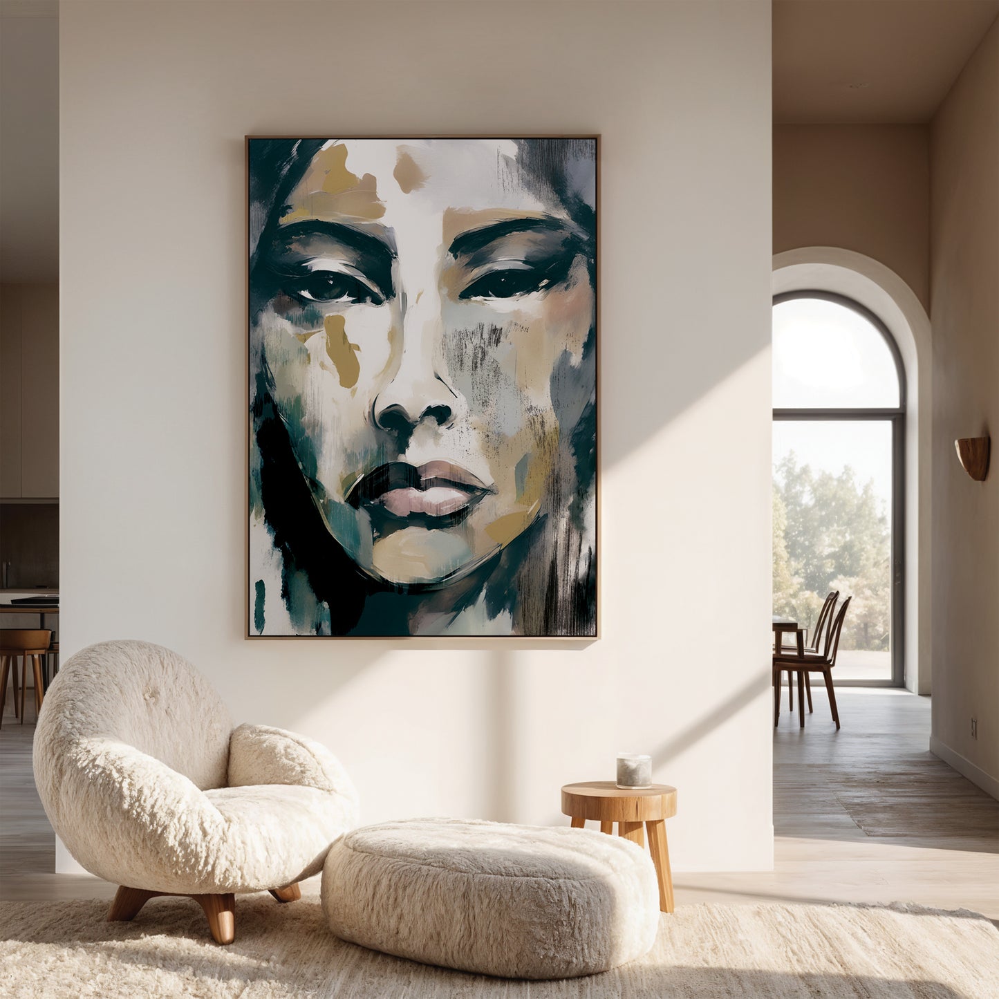 Painted Expression Framed Canvas