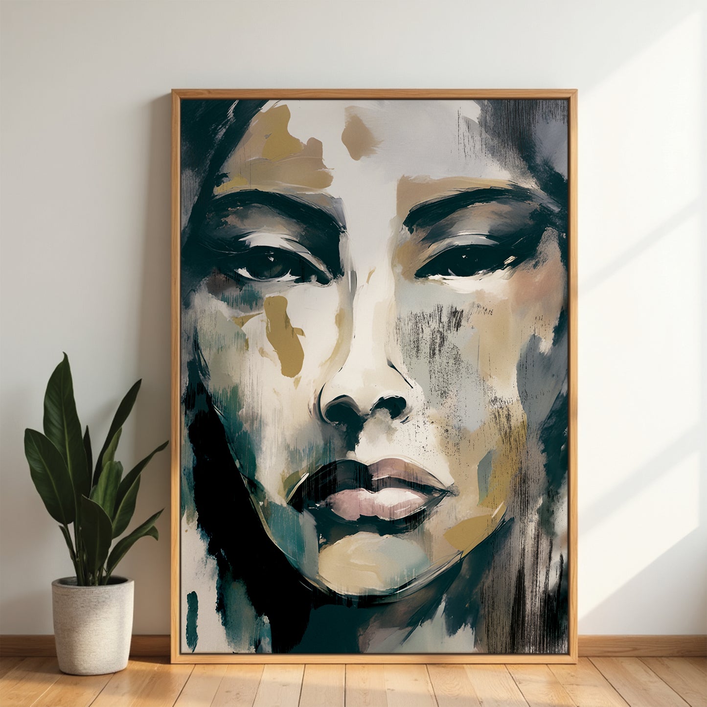 Painted Expression Framed Canvas