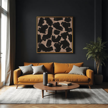 Cluster Framed Canvas