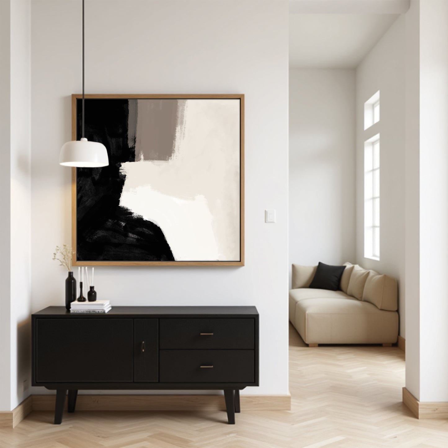 Solace Framed Canvas
