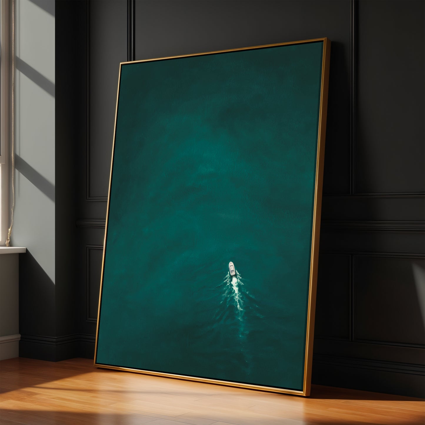 Nautica Framed Canvas