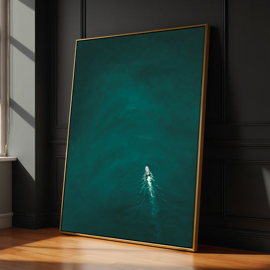 Nautica Framed Canvas