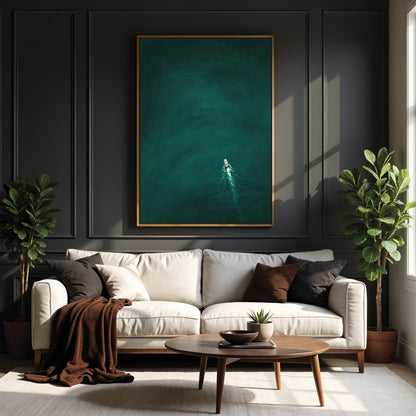 Nautica Framed Canvas