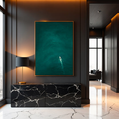 Nautica Framed Canvas