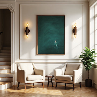 Nautica Framed Canvas