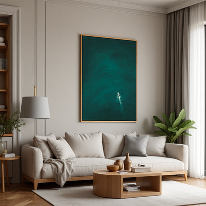 Nautica Framed Canvas
