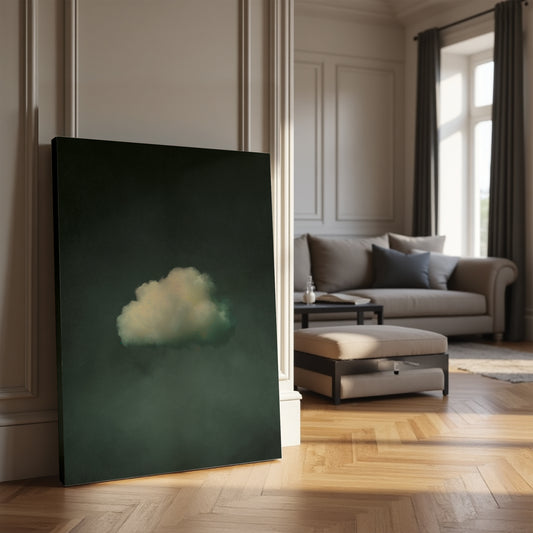 Drifting Framed Canvas