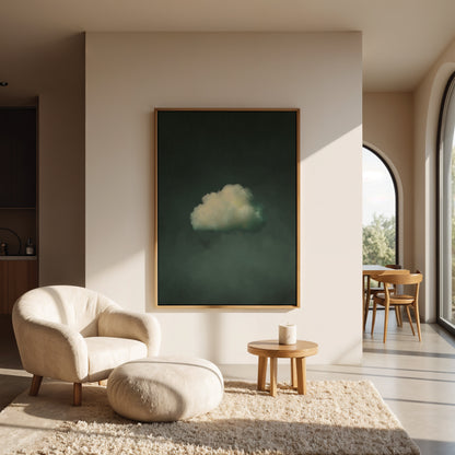 Drifting Framed Canvas