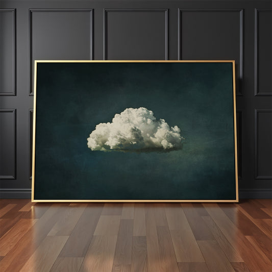 Weightless Cloud Framed Canvas