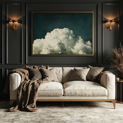 Boundless Cloud Framed Canvas