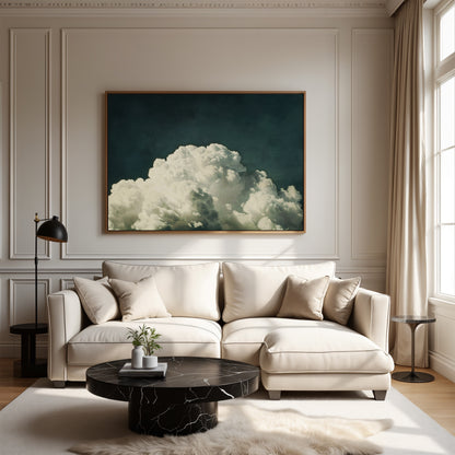 Boundless Cloud Framed Canvas