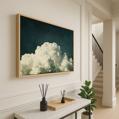Boundless Cloud Framed Canvas