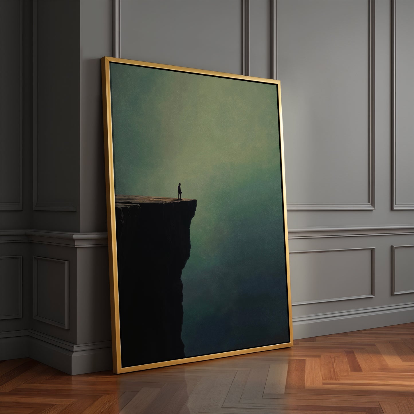 Solitude Framed Canvas