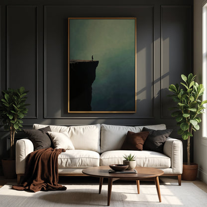 Solitude Framed Canvas