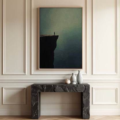 Solitude Framed Canvas