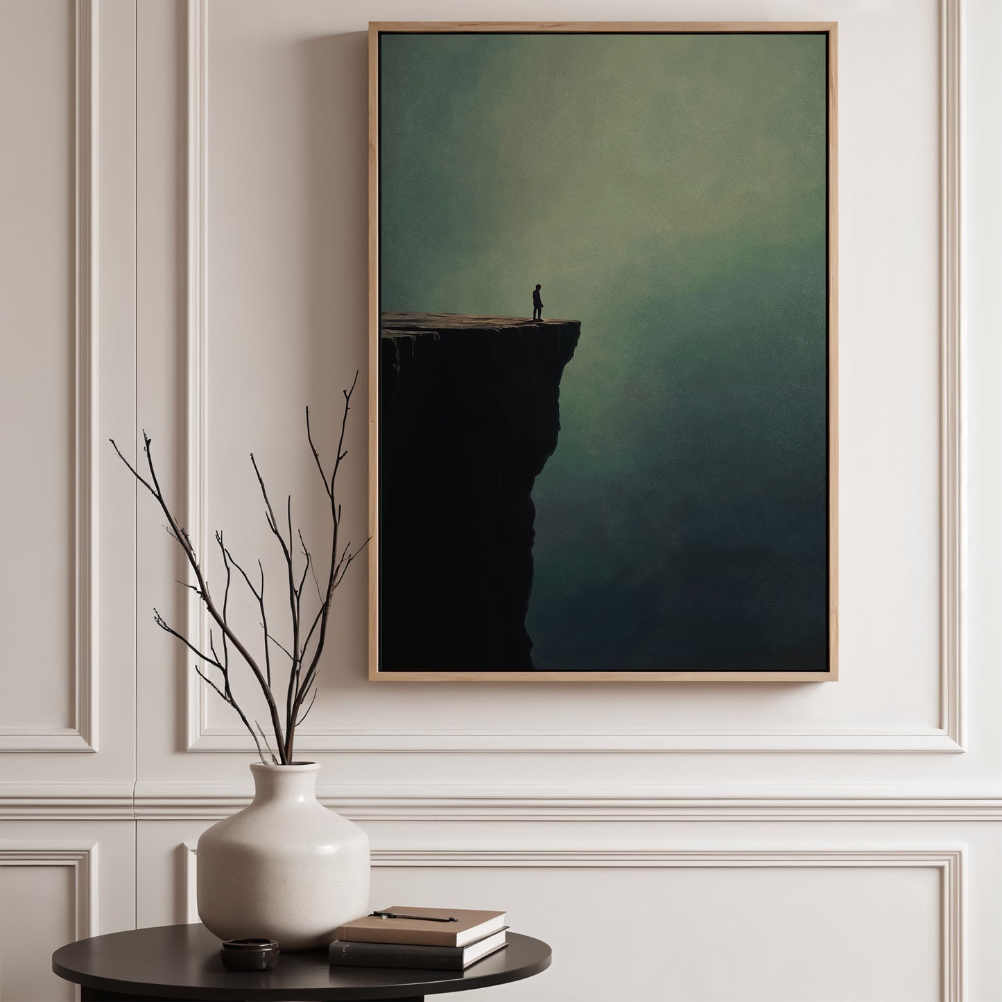 Solitude Framed Canvas