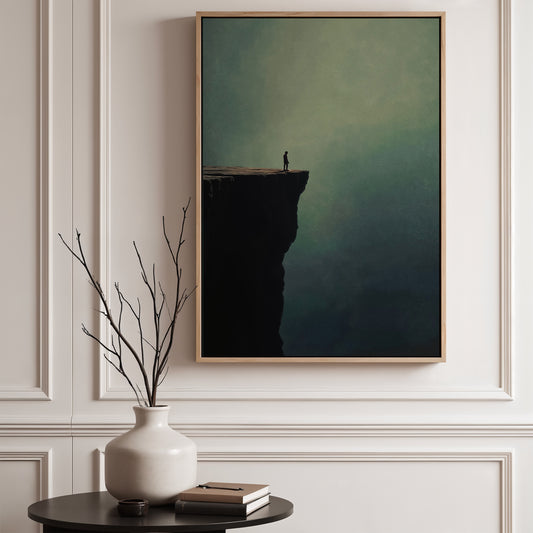 Solitude Framed Canvas