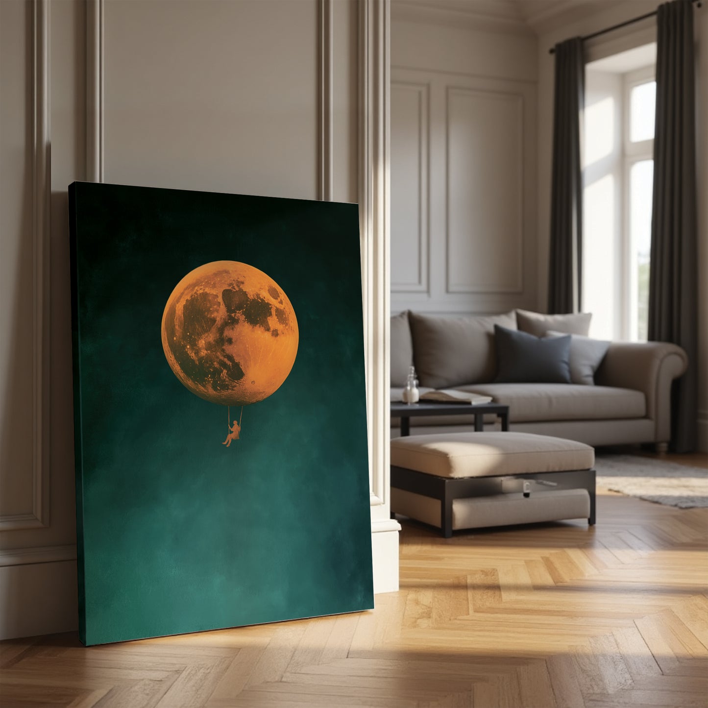 Lumen Framed Canvas
