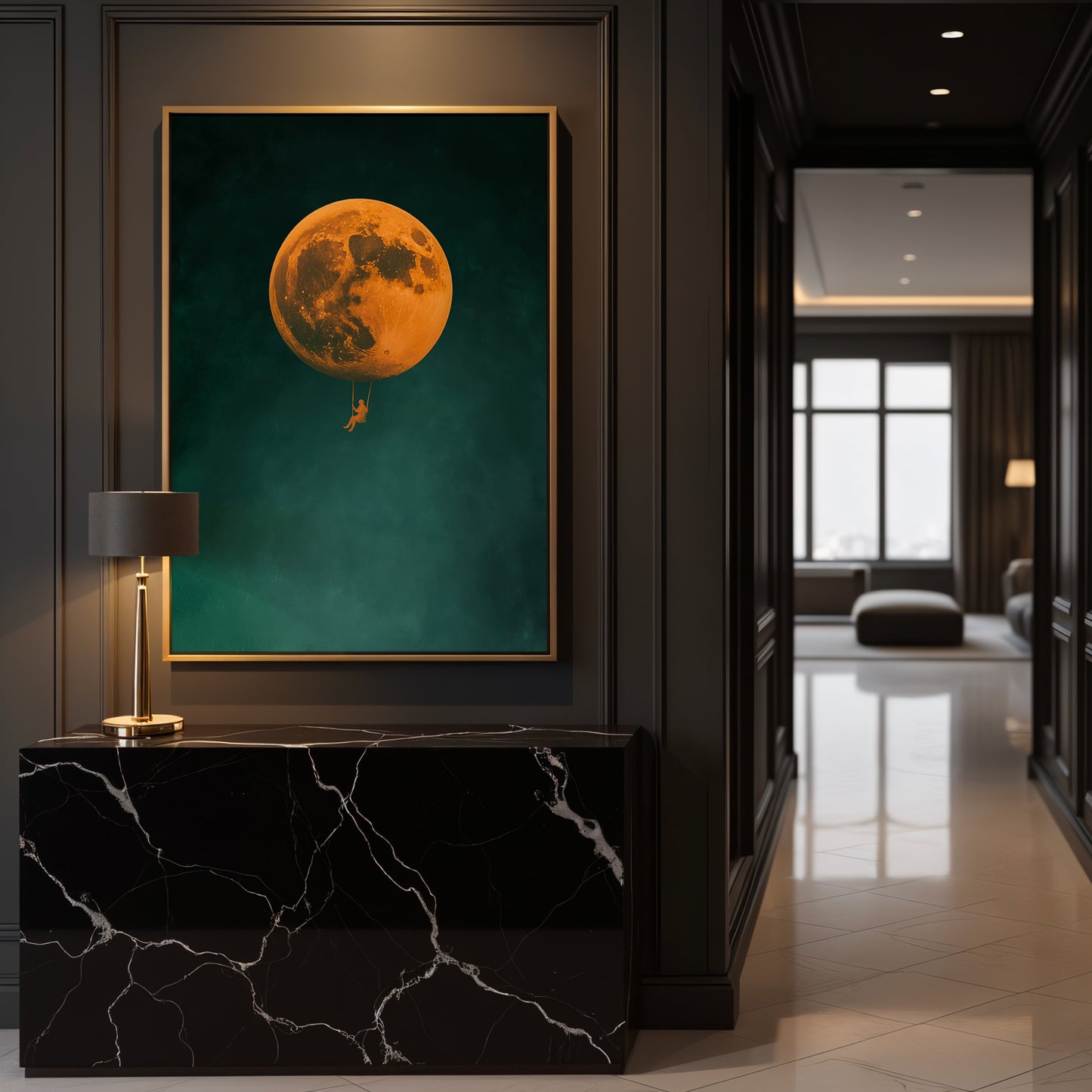 Lumen Framed Canvas