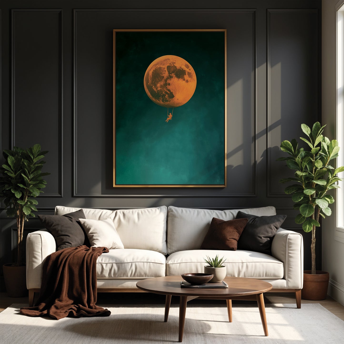 Lumen Framed Canvas