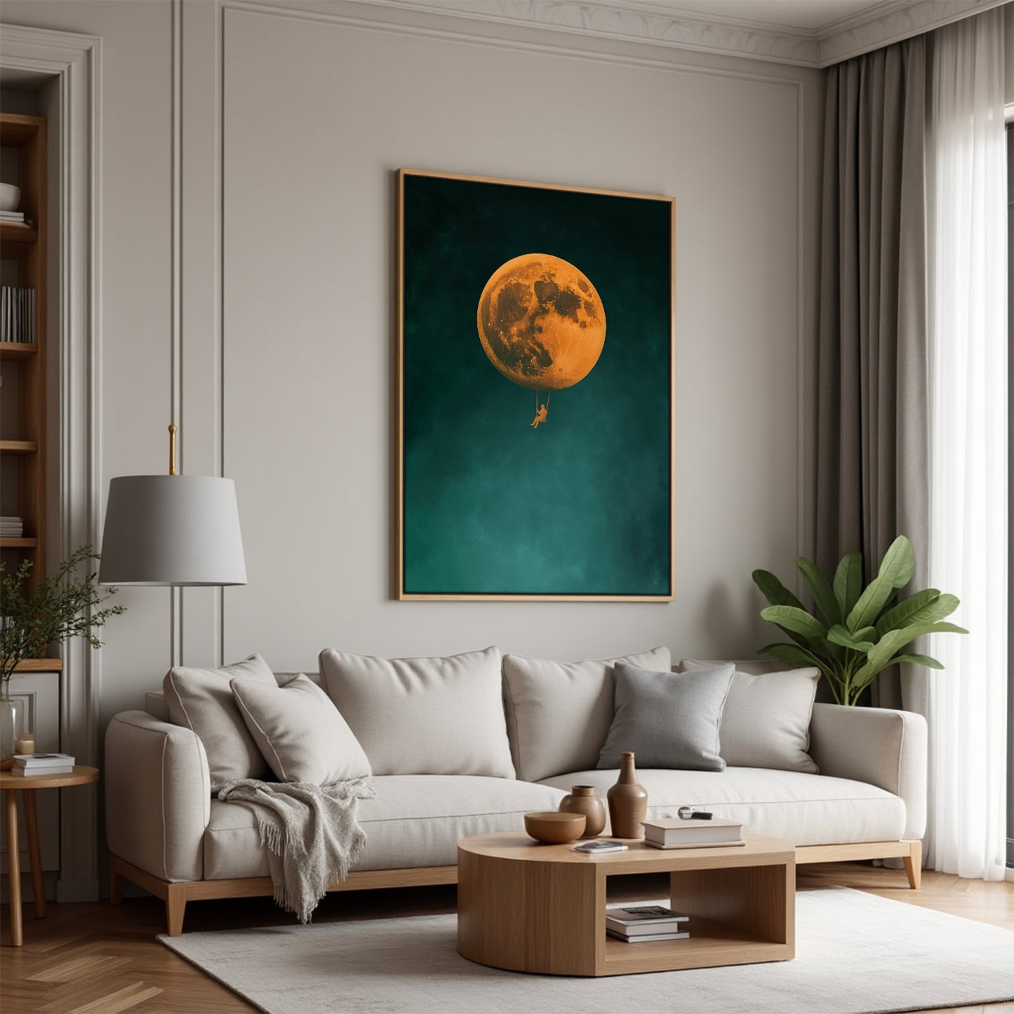 Lumen Framed Canvas