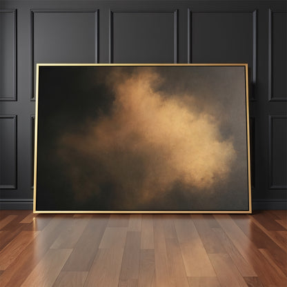 Bronze Ember Framed Canvas