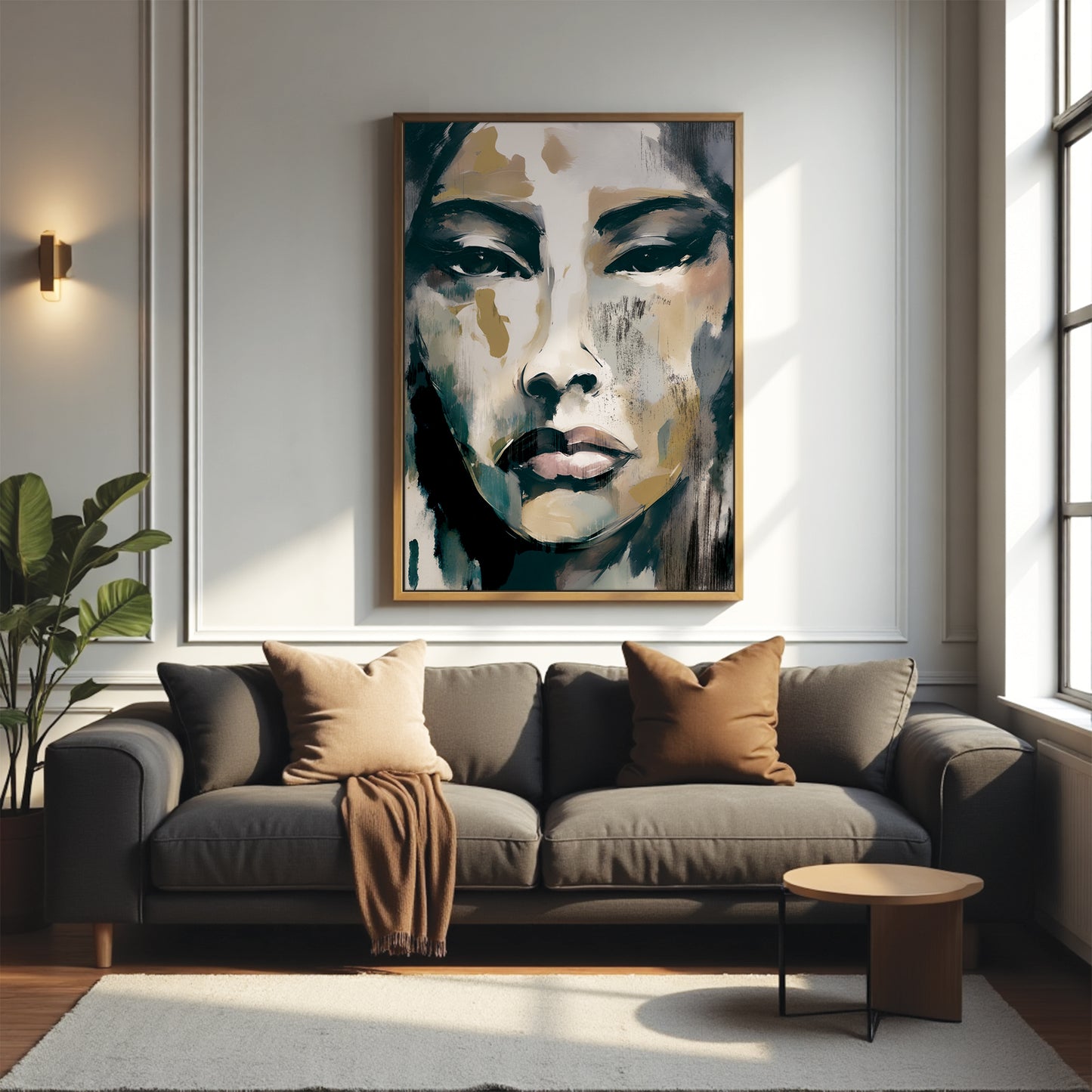 Painted Expression Framed Canvas