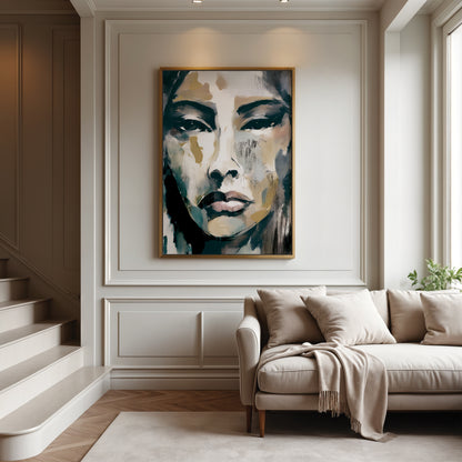Painted Expression Framed Canvas